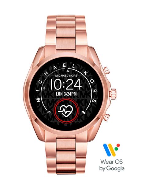 michael kors access bradshaw gen 5 display smartwatch mkt5086|Michael Kors bradshaw smartwatch battery.